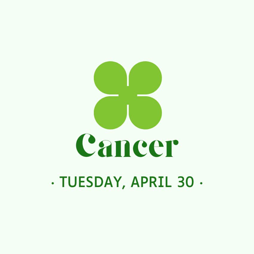 luckiest day of the week april 29 - may 5, 2024 cancer